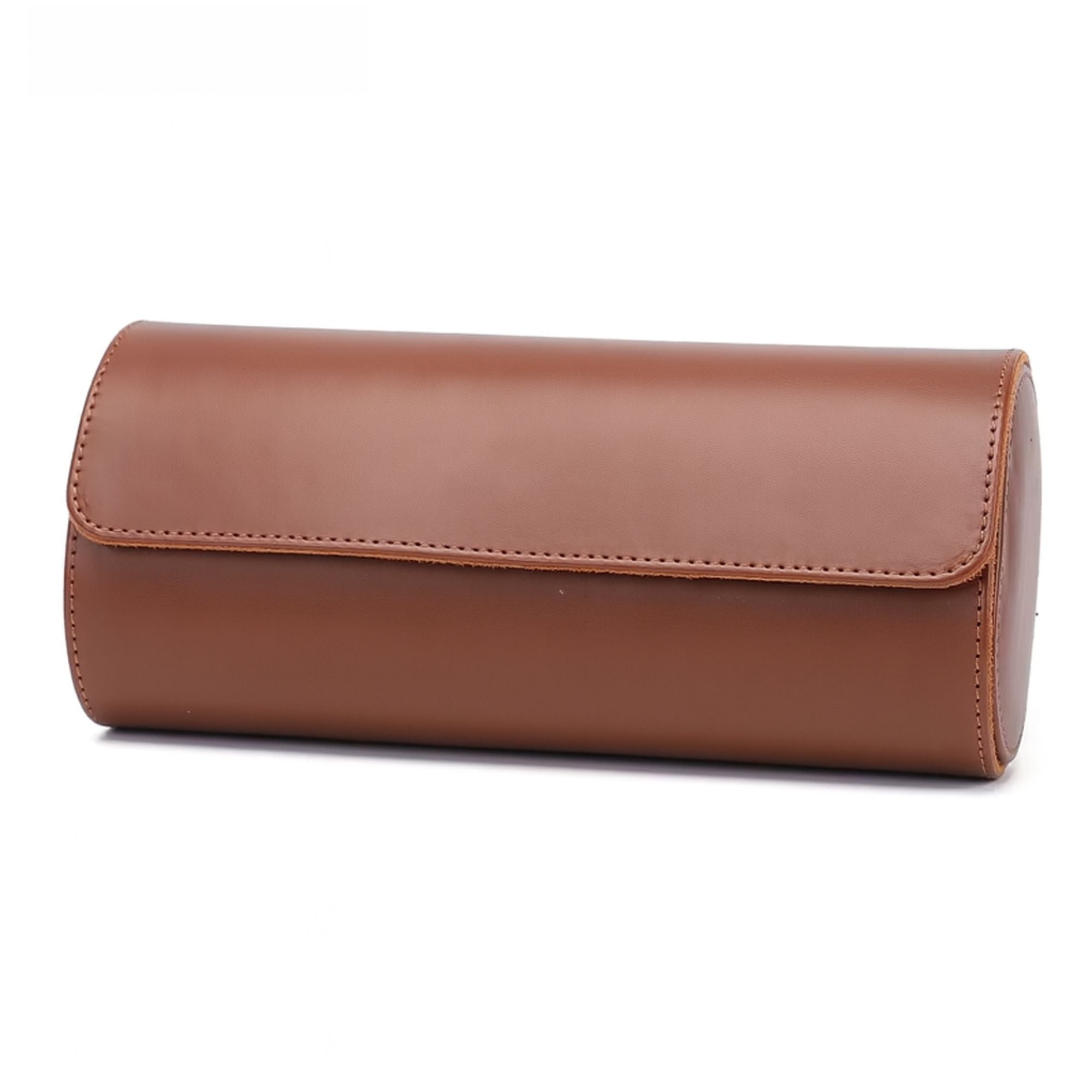 Case Premium em Couro Marrom 3 Slots - Pablo Raez