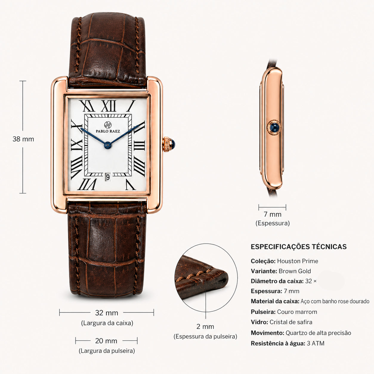 Houston Prime 32mm · Brown Gold